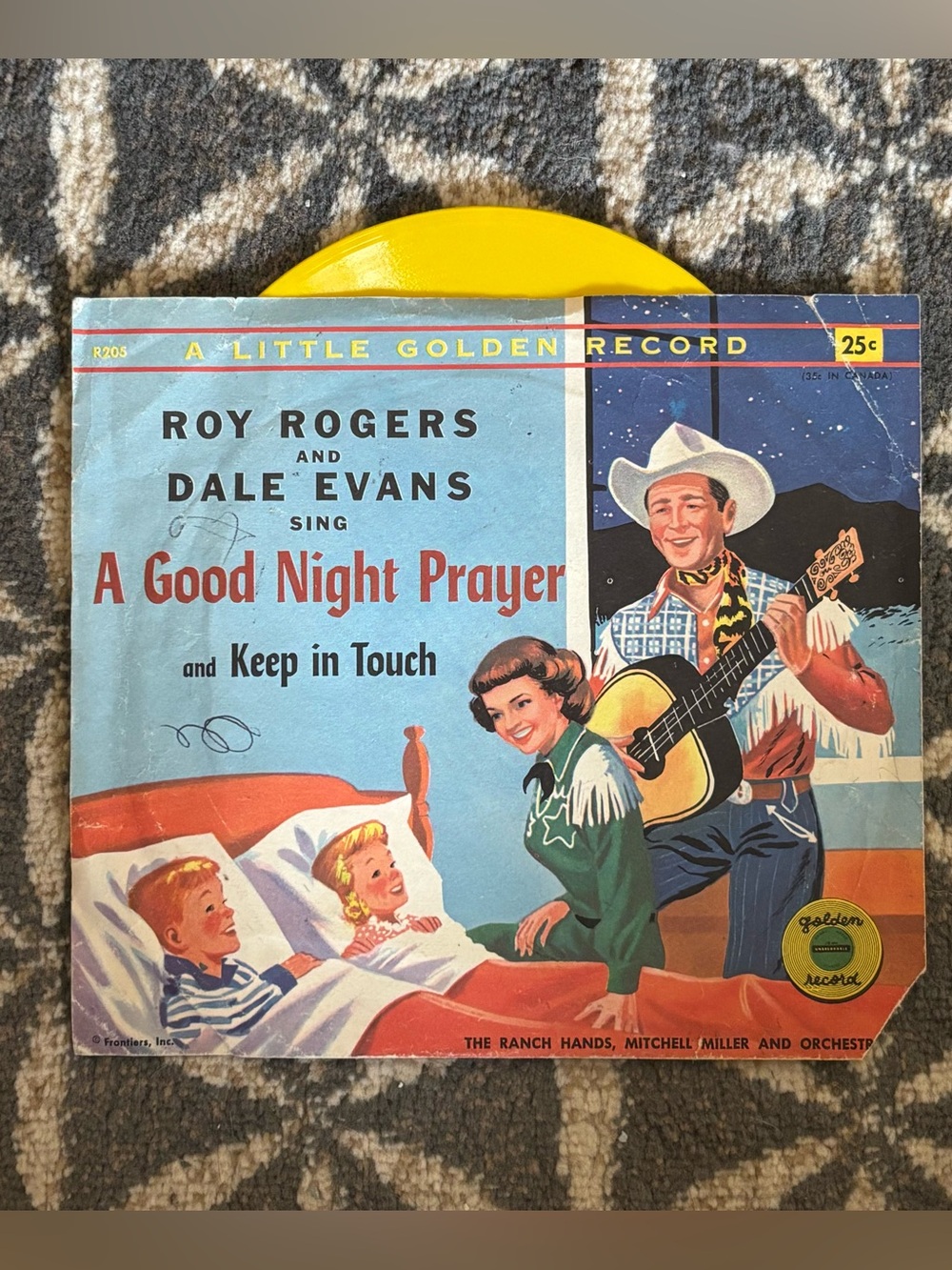 50's A Little Golden Record - Roy Rogers and Dale Evans - Kid's '78 Album